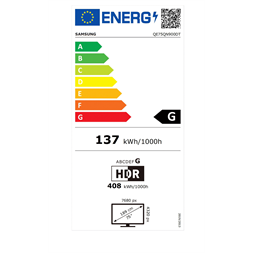 Samsung 75" QE75QN900DTXXH 8K UHD Smart Neo QLED Mini LED TV