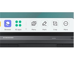 Samsung 75" WAC 4K UHD ADS érintőképernyős LFD kijelző