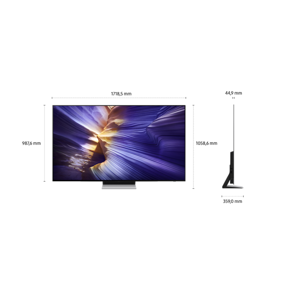 Samsung 77" QE77S90FAEXXH 4K UHD Smart OLED TV (Újracsomagolt)