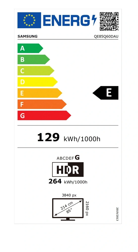 Samsung 85" QE85Q60DAUXXH 4K UHD Smart QLED TV (Újszerű)