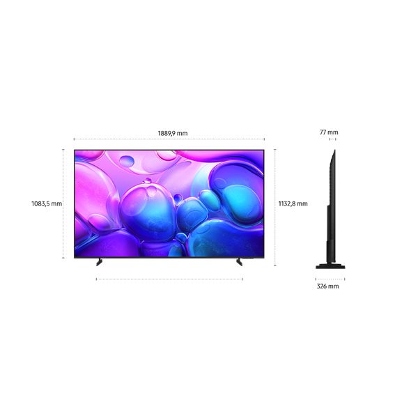 Samsung 85" QE85Q6FAAUXXH 4K UHD Smart QLED TV
