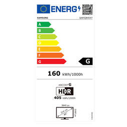 Samsung 85" QE85Q80DATXXH 4K UHD Smart QLED TV