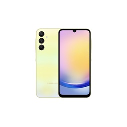 Samsung A256B Galaxy A25 6,5" 5G 6/128GB DualSIM sárga okostelefon (Újszerű)