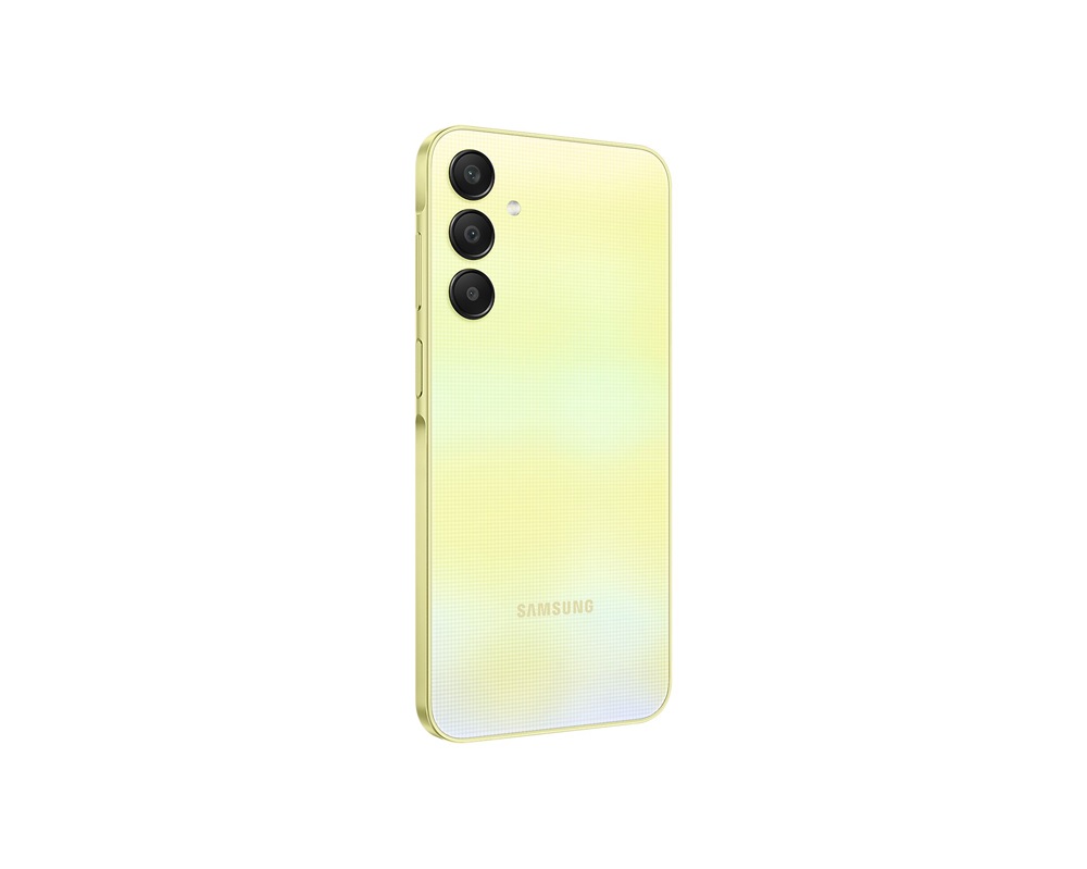 Samsung A256B Galaxy A25 6,5" 5G 6/128GB DualSIM sárga okostelefon (Újszerű)