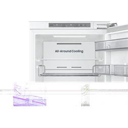 Samsung BRB70F26CEF0EO alulfagyasztós, beépíthető, Hűtő:224L, Fagyasztó:74L, hűtőszekrény