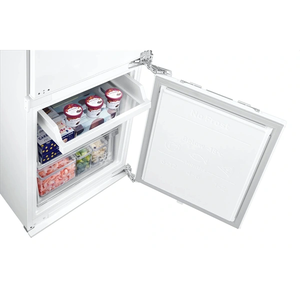 Samsung BRB70F26CEF0EO alulfagyasztós, beépíthető, Hűtő:224L, Fagyasztó:74L, hűtőszekrény