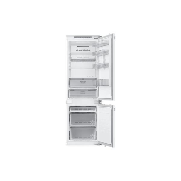 Samsung BRB70F26CEF0EO alulfagyasztós, beépíthető, Hűtő:224L, Fagyasztó:74L, hűtőszekrény