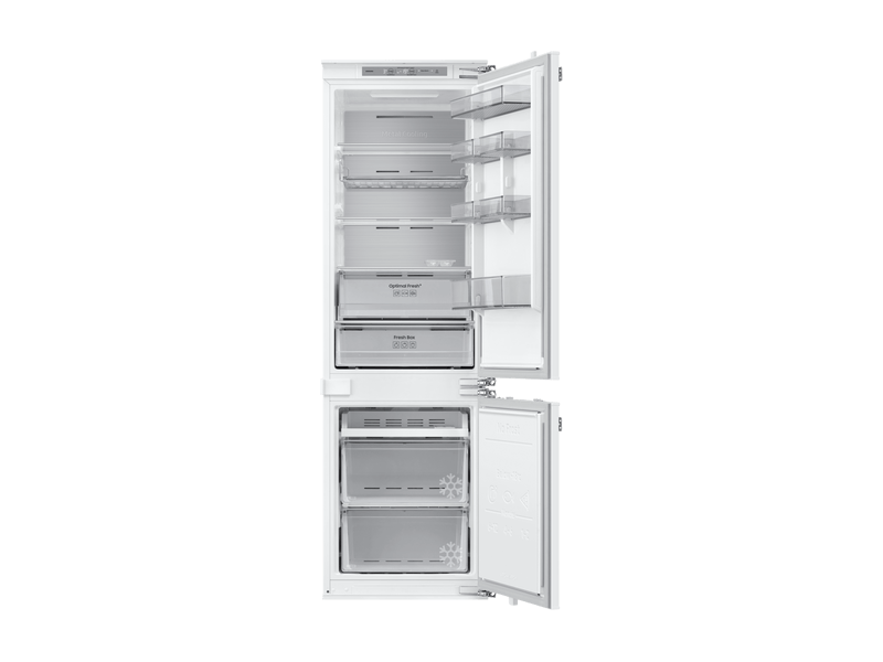 Samsung BRB80F26ADF0EO alulfagyasztós, beépíthető, Hűtő:224L, Fagyasztó:74L, hűtőszekrény
