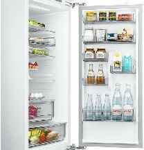 Samsung BRB80F30ADF0EO alulfagyasztós, beépíthető, Hűtő:224L, Fagyasztó:74L, hűtőszekrény
