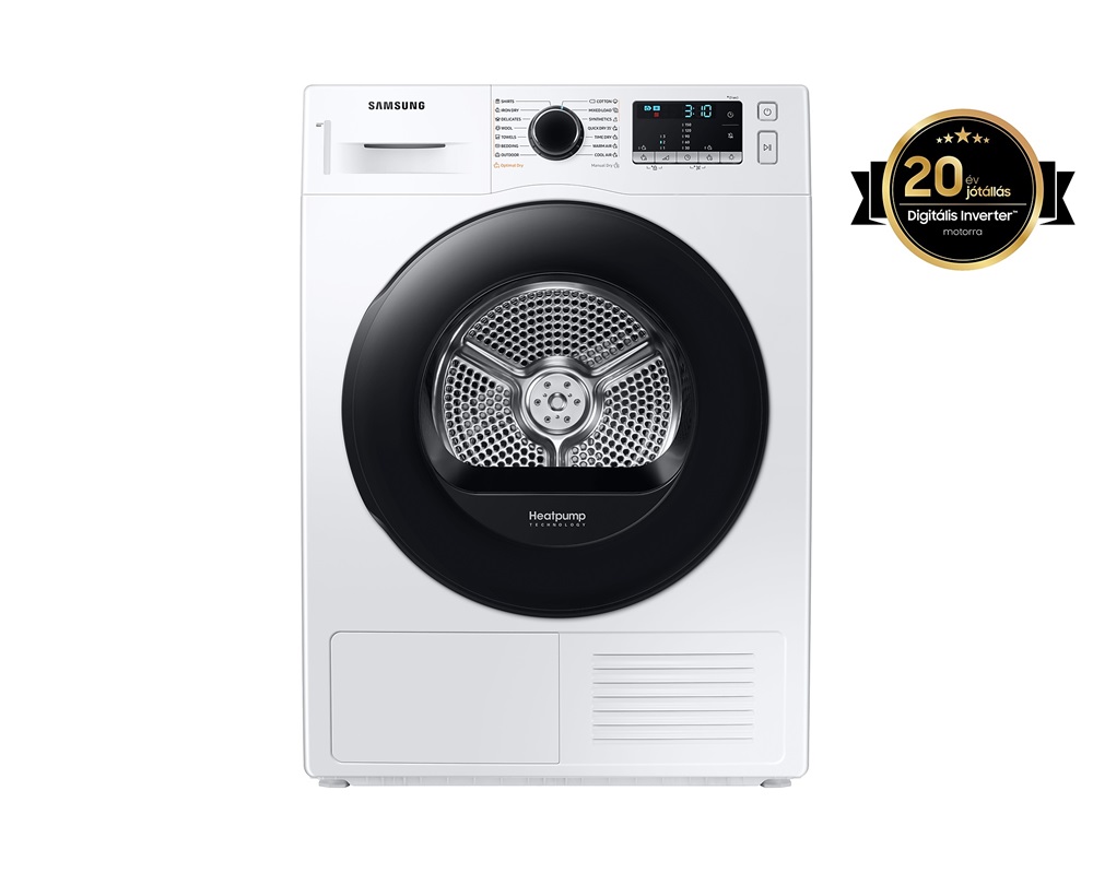 Samsung DV70TA200AE/LE fehér, 7 kg, hőszivattyús, szárítógép