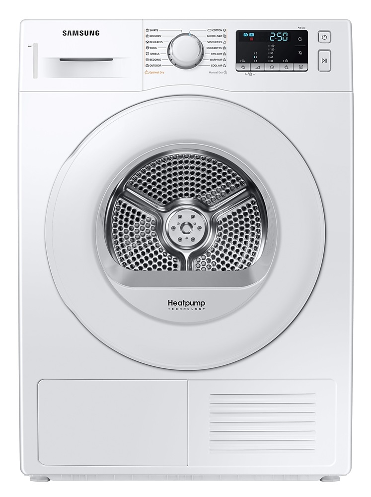 Samsung DV70TA200TE/LE fehér, 7 kg, hőszivattyús, szárítógép