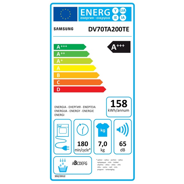 Samsung DV70TA200TE/LE hőszivattyús szárítógép (Újszerű)