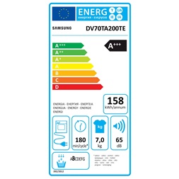 Samsung DV70TA200TE/LE hőszivattyús szárítógép (Újszerű)