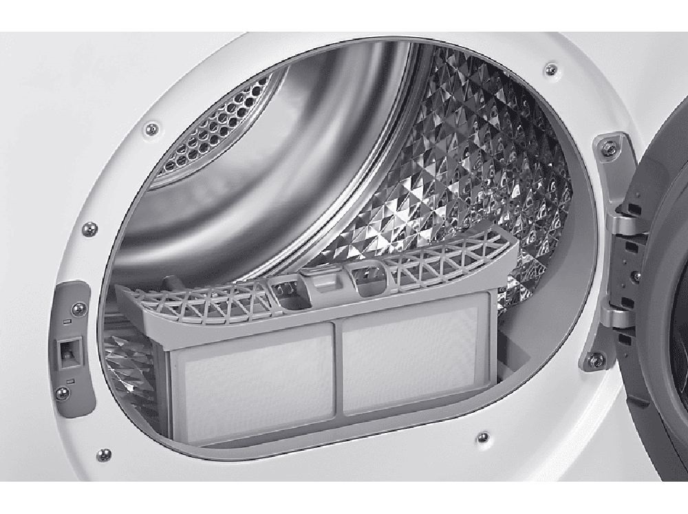Samsung DV80CGC2B0TELE fehér, 8 kg, hőszivattyús, szárítógép