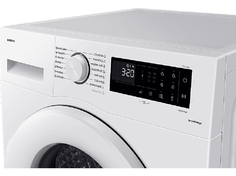 Samsung DV80CGC2B0TELE fehér, 8 kg, hőszivattyús, szárítógép