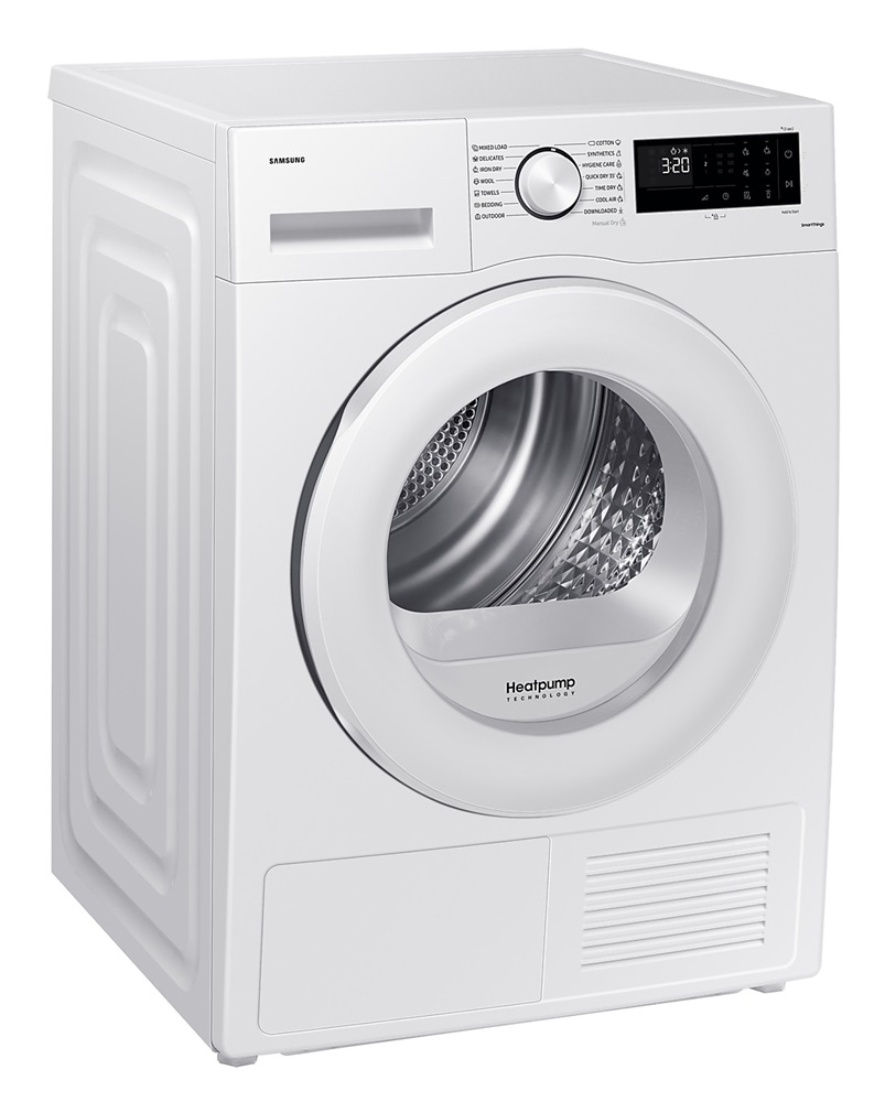 Samsung DV80CGC2B0TELE fehér, 8 kg, hőszivattyús, szárítógép