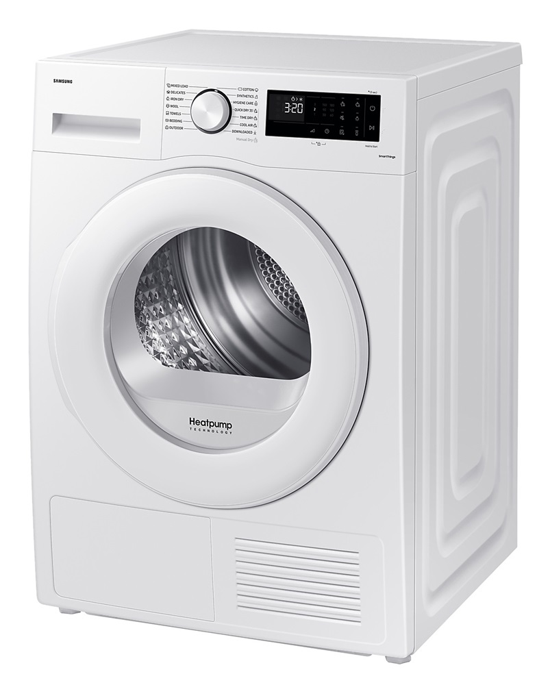 Samsung DV80CGC2B0TELE fehér, 8 kg, hőszivattyús, szárítógép