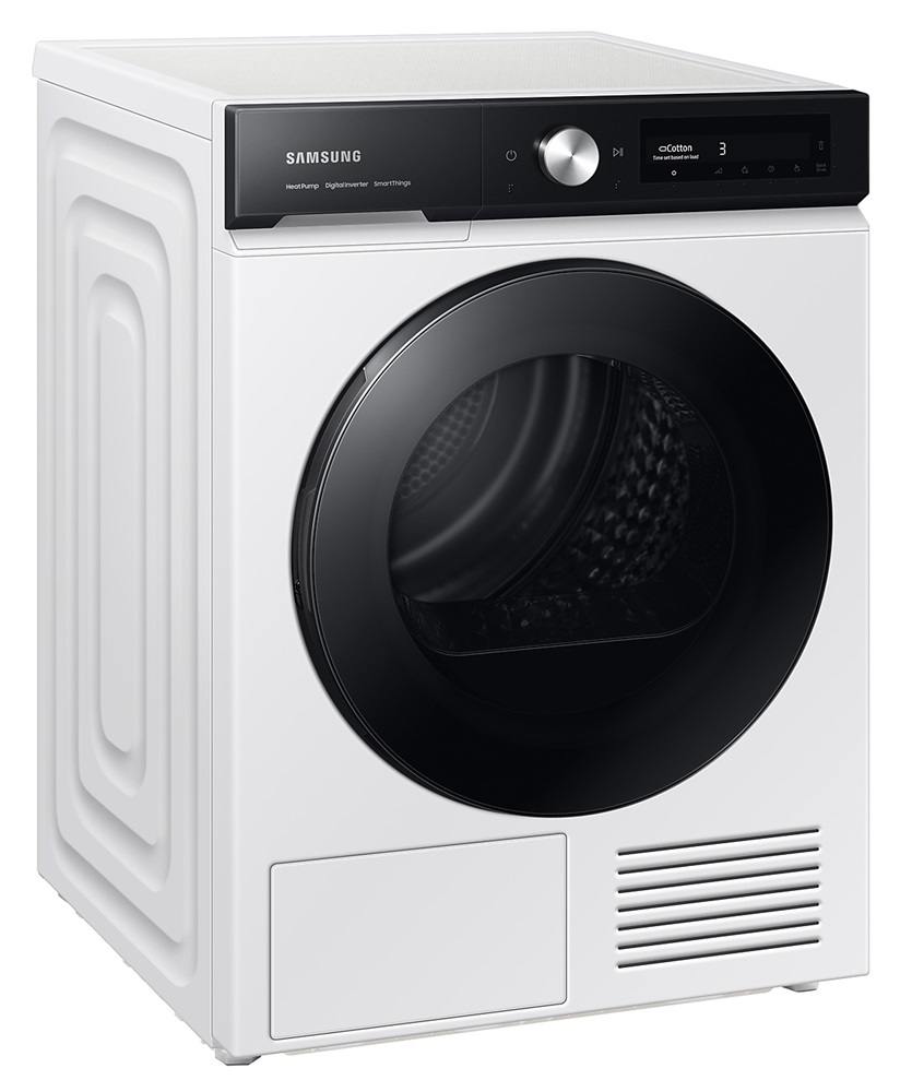 Samsung DV90BB7445GES6 fehér, 9 kg, hőszivattyús, szárítógép