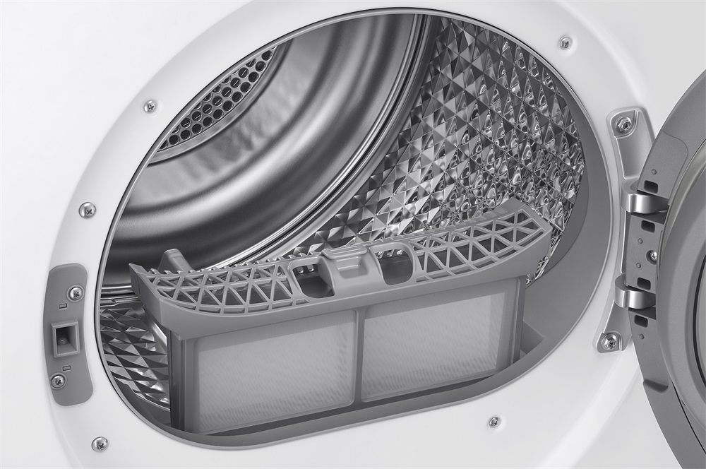 Samsung DV90BB7445GES6 fehér, 9 kg, hőszivattyús, szárítógép