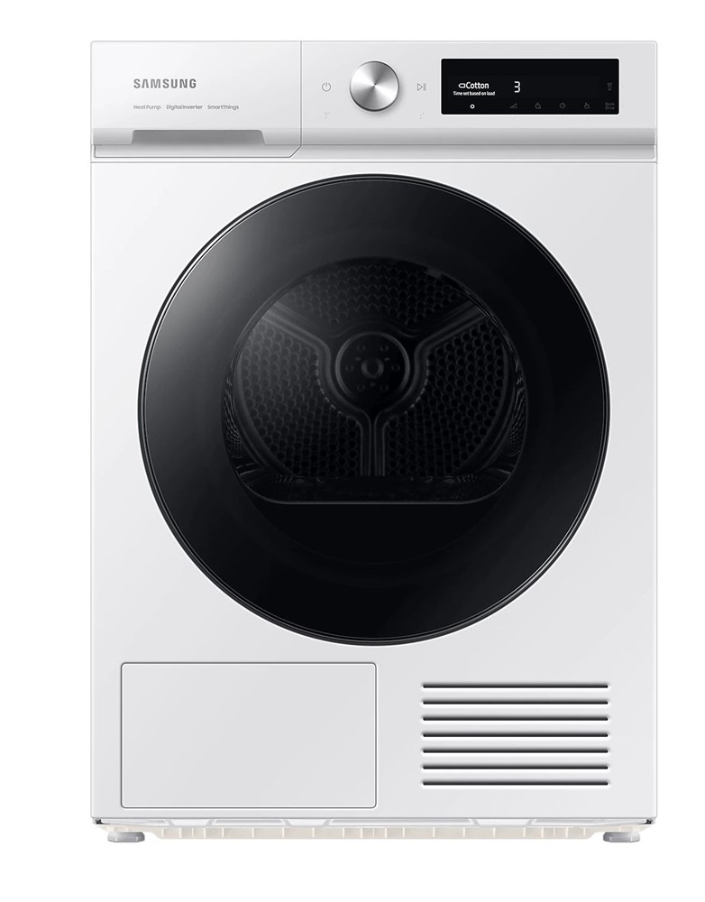 Samsung DV90BB7445GWS6 fehér, 9 kg, hőszivattyús, szárítógép