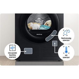 Samsung DV90CGC2A0ABLE 9 kg hőszivattyús szárítógép