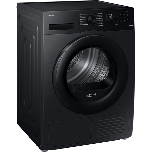 Samsung DV90DG52A0ABLE fekete, 9 kg, hőszivattyús, szárítógép