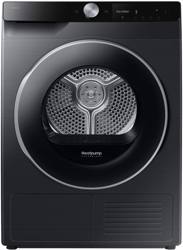 Samsung DV90DG6845LBU4 antracit, 9kg, hőszivattyús szárítógép
