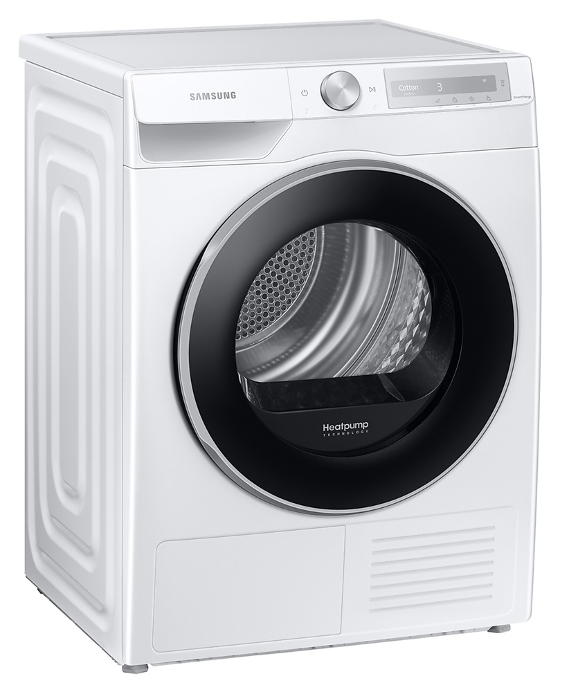 Samsung DV90T6240LH/S6 fehér, 9 kg, hőszivattyús, szárítógép
