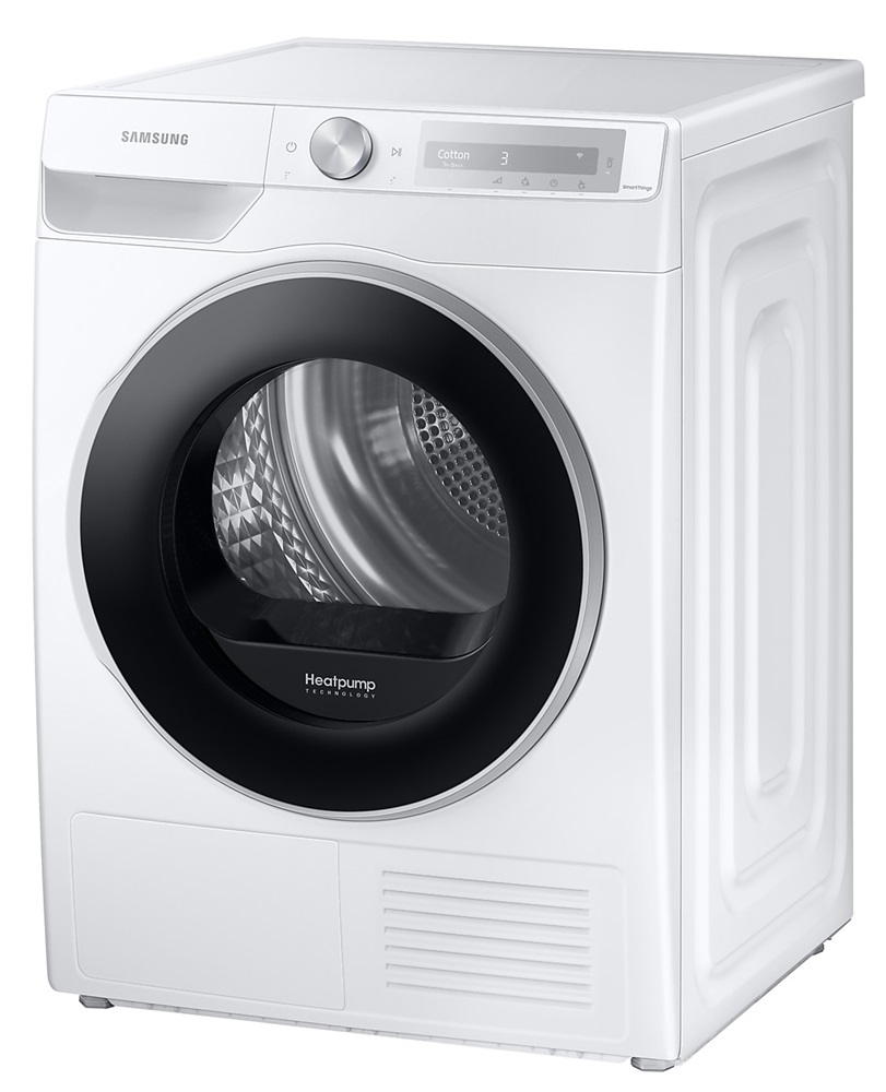 Samsung DV90T6240LH/S6 fehér, 9 kg, hőszivattyús, szárítógép