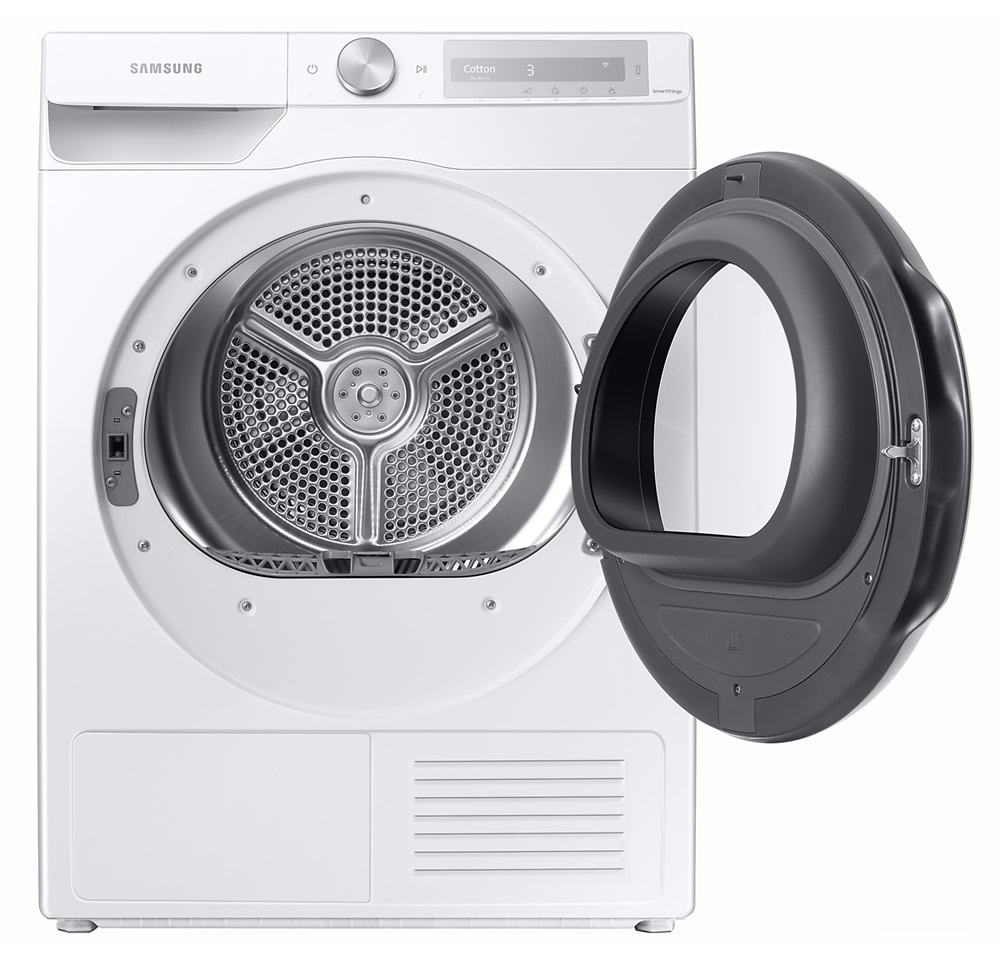 Samsung DV90T6240LH/S6 fehér, 9 kg, hőszivattyús, szárítógép