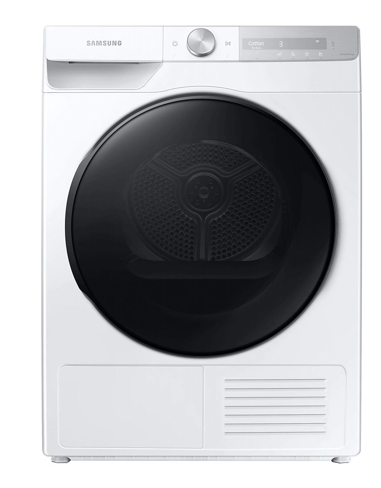 Samsung DV90T7240BH/S6 fehér, 9 kg, hőszivattyús, szárítógép (Használt-B)