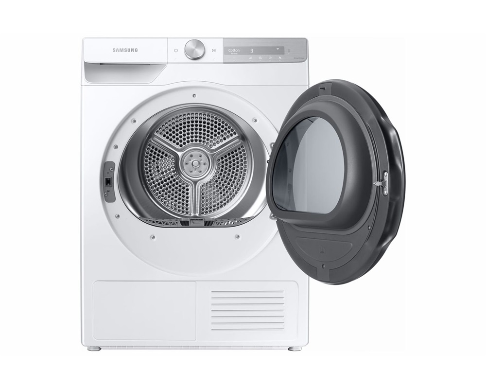 Samsung DV90T7240BH/S6 fehér, 9 kg, hőszivattyús, szárítógép (Használt-B)