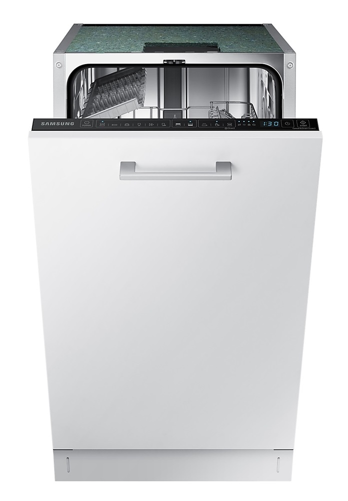 Samsung DW50R4060BB/EO programok száma: 6, keskeny beépíthető, 9 terítékes mosogatógép 
