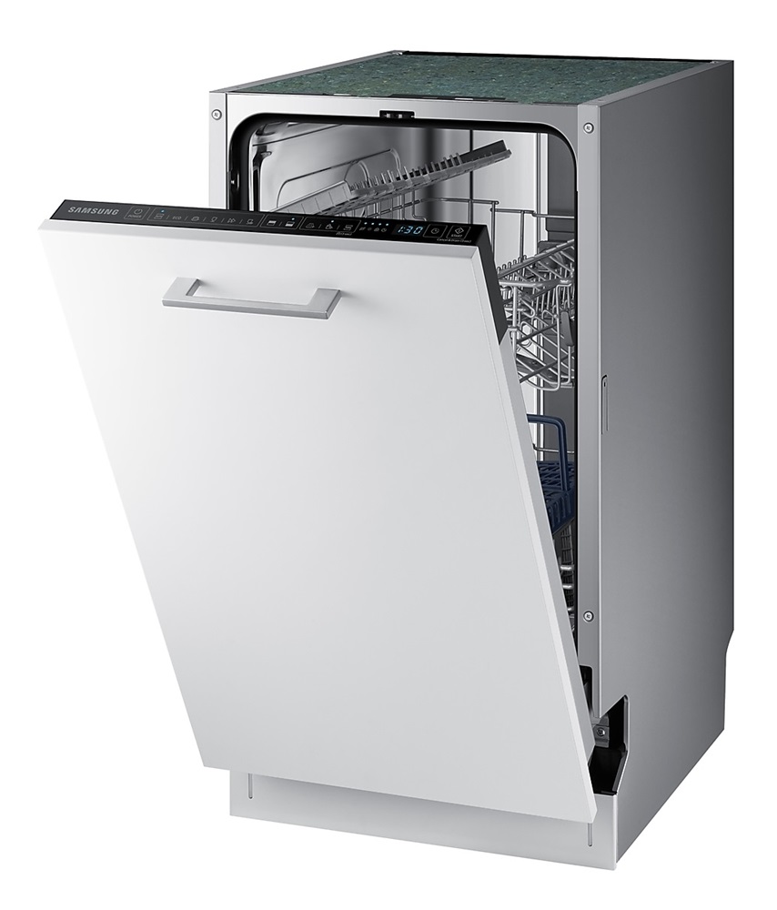 Samsung DW50R4060BB/EO programok száma: 6, keskeny beépíthető, 9 terítékes mosogatógép 