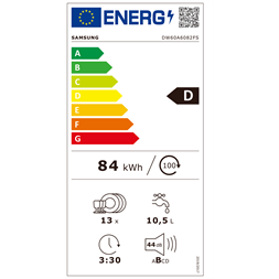 Samsung DW60A6082FS/EO 13 terítékes mosogatógép