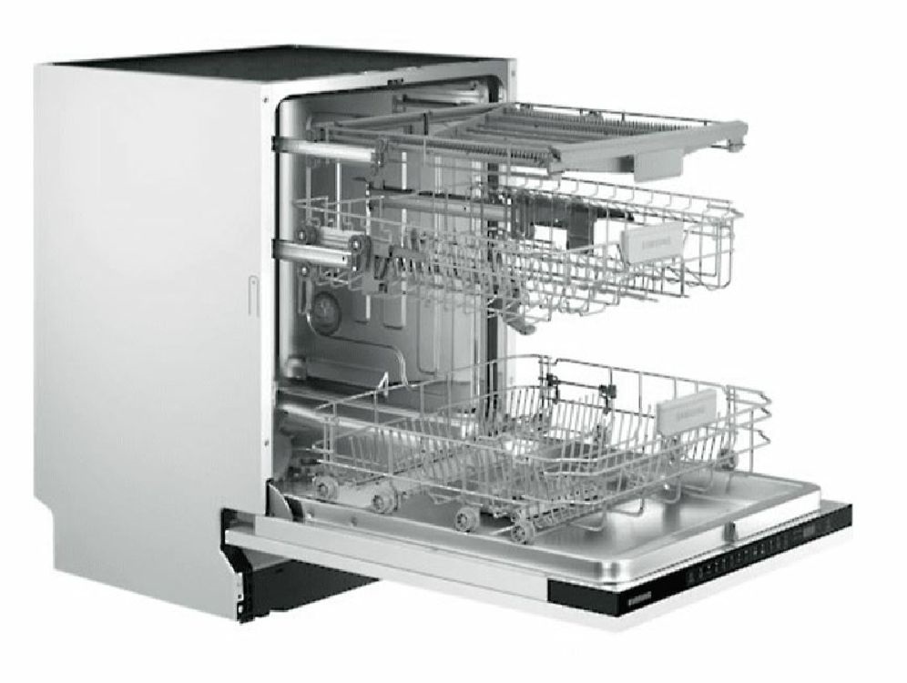 Samsung DW60M6050BB/EO programok száma: 7, beépíthető, 14 terítékes mosogatógép 