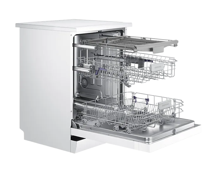 Samsung DW60M6050FW/EC fehér, programok száma: 7, szabadonálló, 14 terítékes mosogatógép 