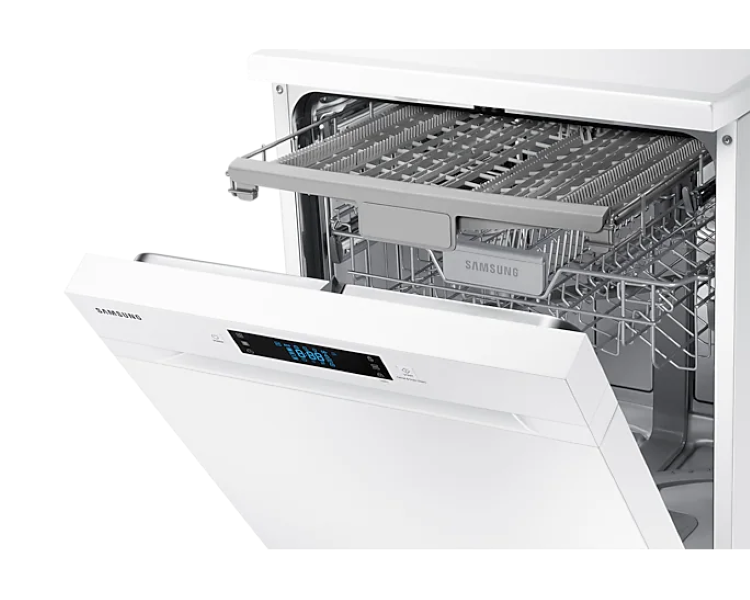 Samsung DW60M6050FW/EC fehér, programok száma: 7, szabadonálló, 14 terítékes mosogatógép 
