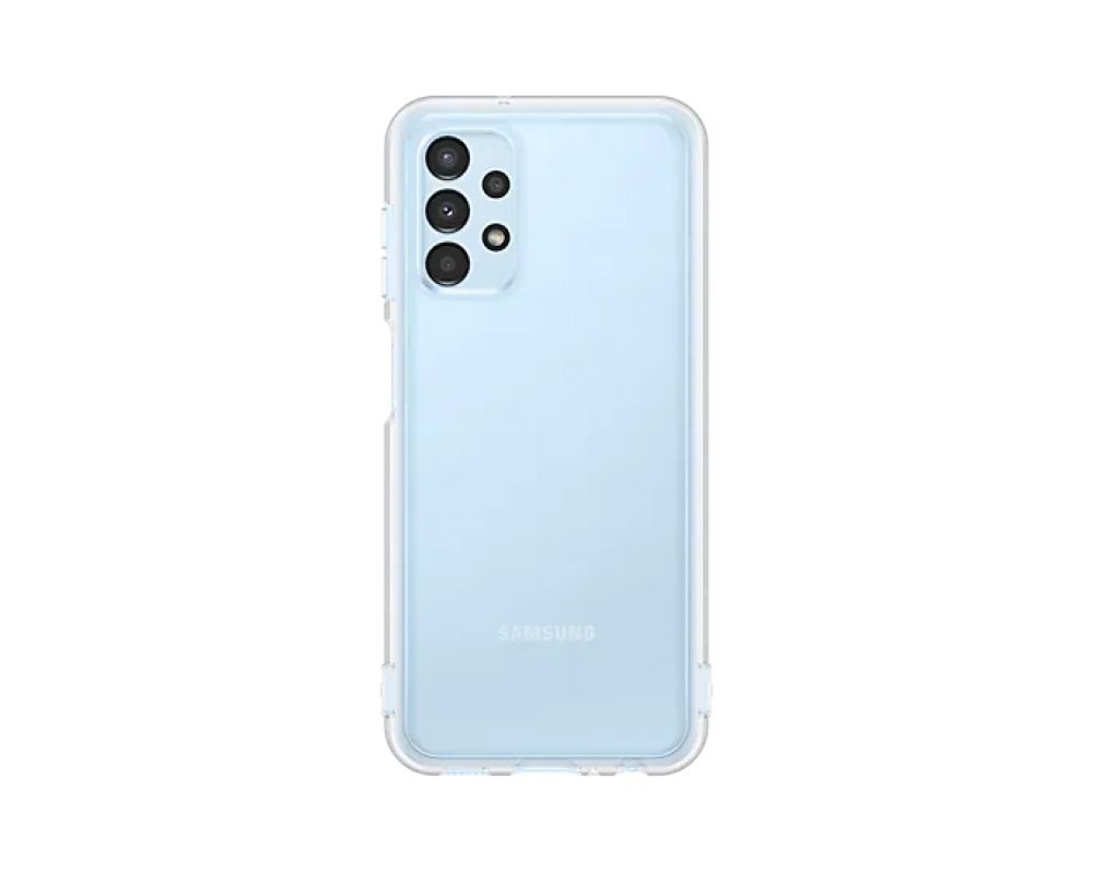 Samsung EF-QA135TTEGWW Galaxy A13 soft clear cover átlátszó hátlap