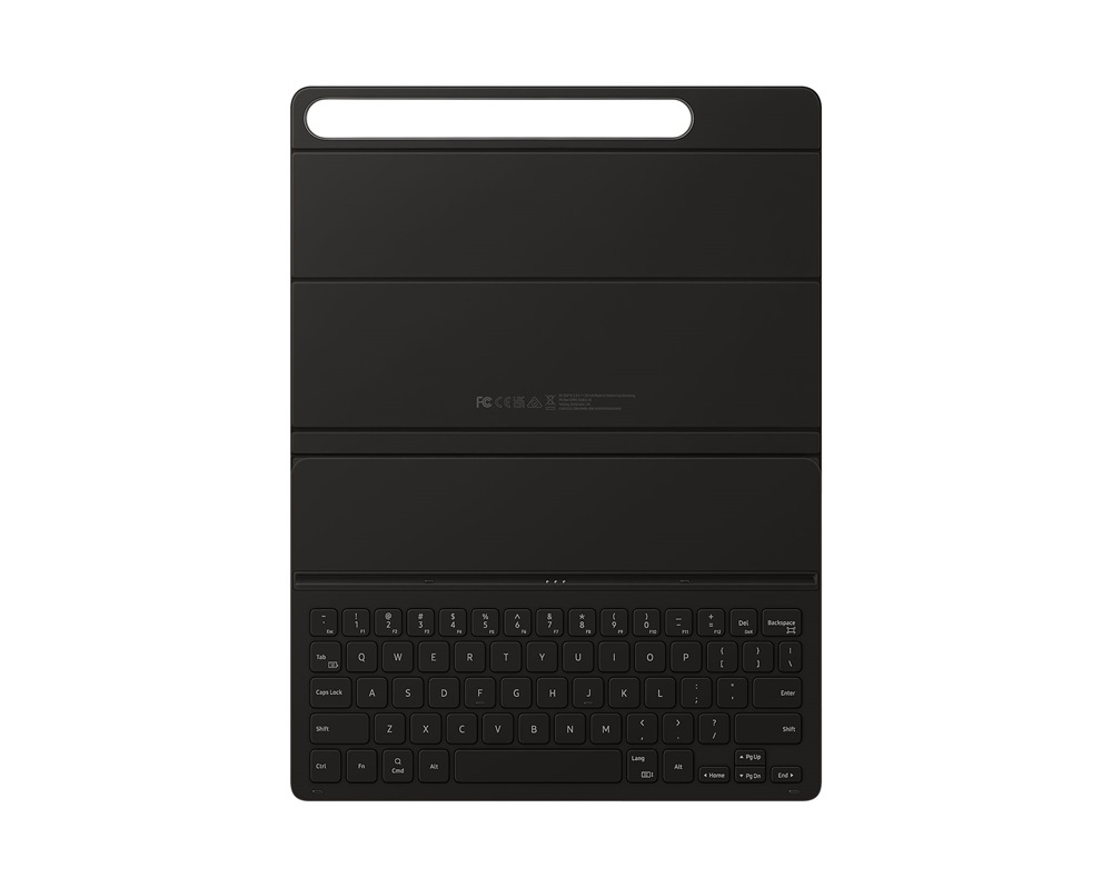 Samsung EF-DX710BBEGGB Galaxy Tab S9 fekete oldalra nyíló billentyűzetes tok