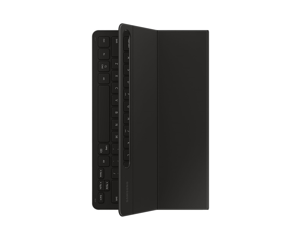 Samsung EF-DX710BBEGGB Galaxy Tab S9 fekete oldalra nyíló billentyűzetes tok
