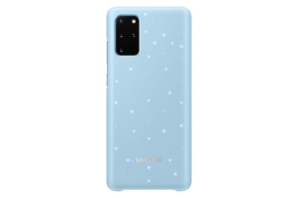 Samsung EF-KG985CLEGEU Galaxy S20+ kék LED cover hátlap
