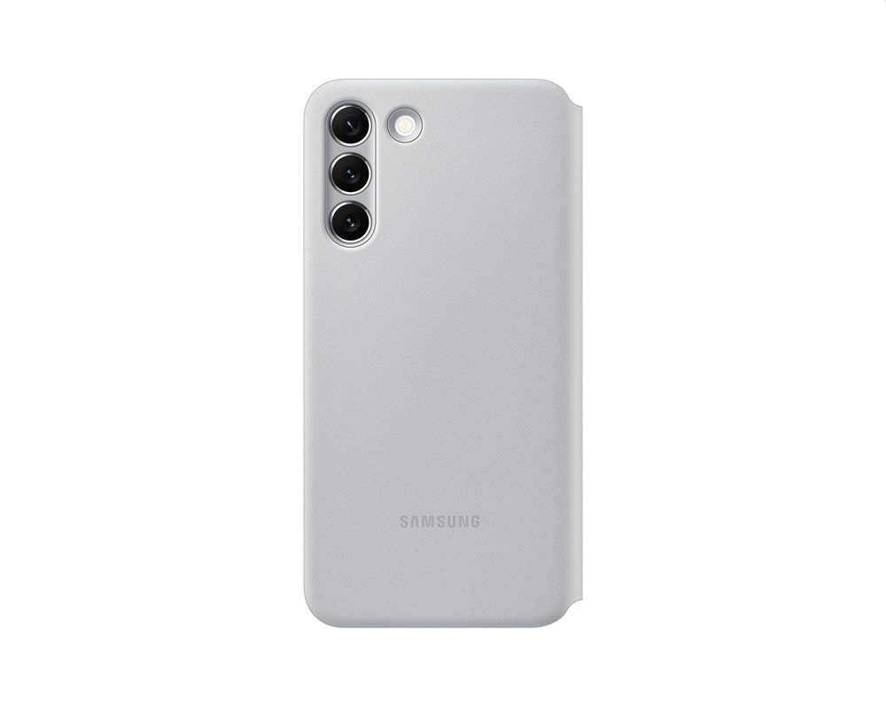 Samsung EF-NS906PJEGEE Galaxy S22 Plus Smart LED view cover világosszürke védőtok