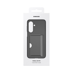 Samsung EF-OA266TBEGWW Galaxy A26 kártyatartós fekete műanyag hátlap
