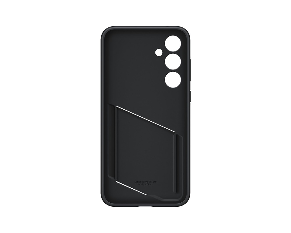 Samsung EF-OA356TBEGWW Galaxy A35 kártyatartós fekete hátlap