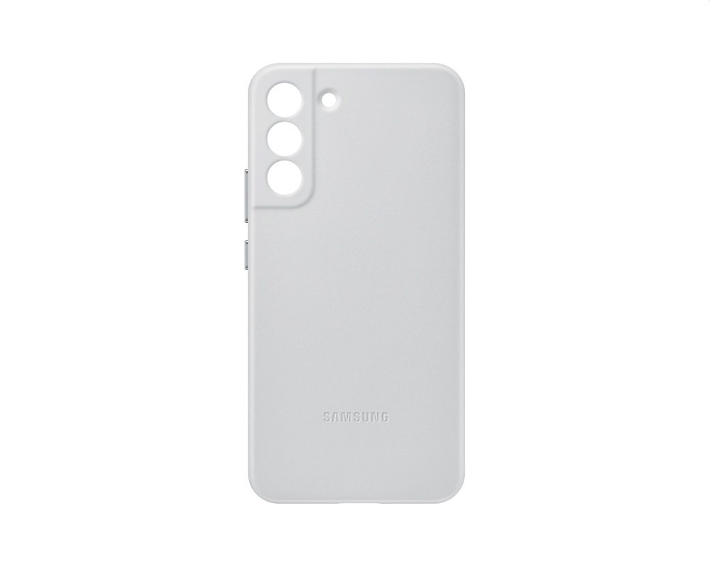 Samsung EF-VS906LJEGWW Galaxy S22 Plus világosszürke bőr hátlap
