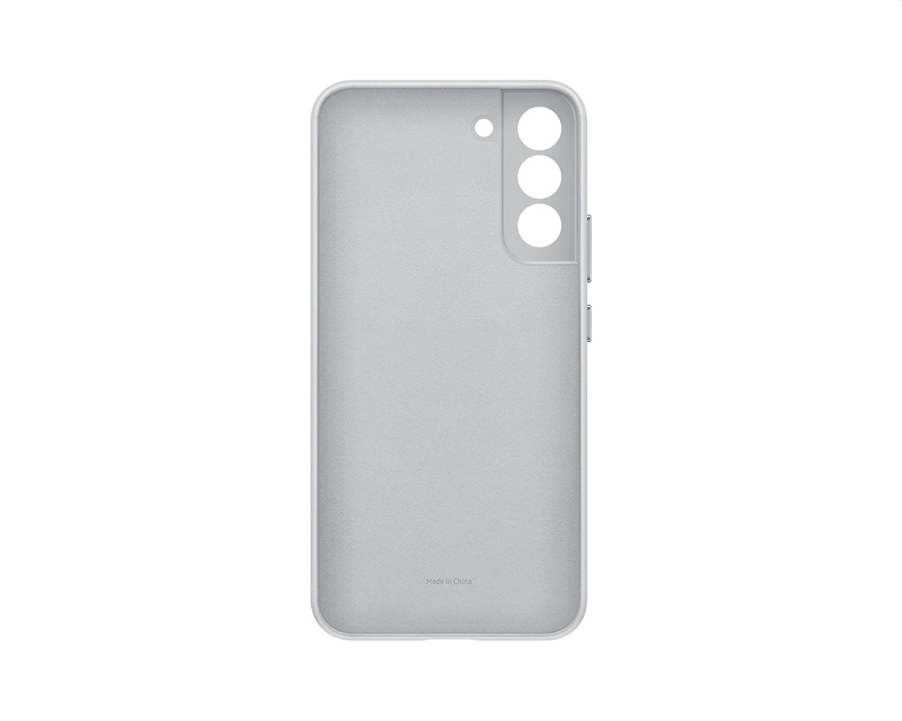 Samsung EF-VS906LJEGWW Galaxy S22 Plus világosszürke bőr hátlap