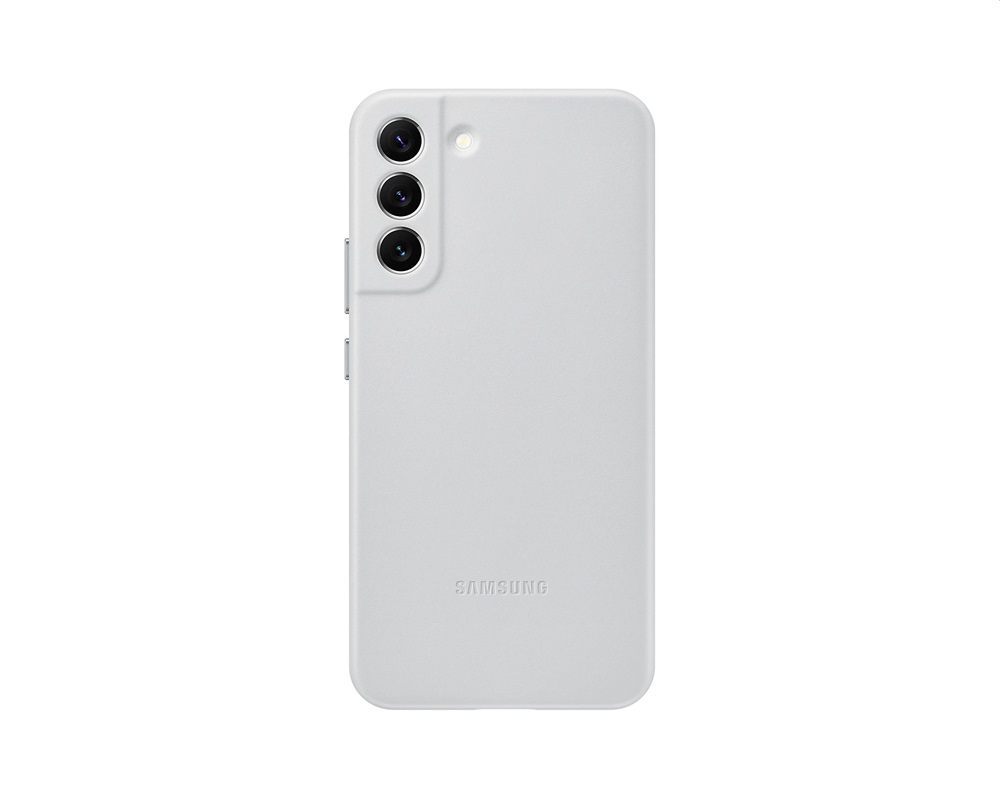 Samsung EF-VS906LJEGWW Galaxy S22 Plus világosszürke bőr hátlap