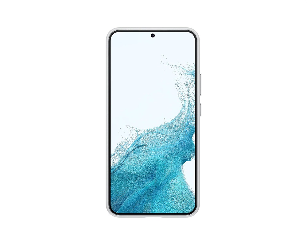 Samsung EF-VS906LJEGWW Galaxy S22 Plus világosszürke bőr hátlap