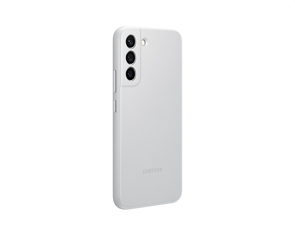 Samsung EF-VS906LJEGWW Galaxy S22 Plus világosszürke bőr hátlap